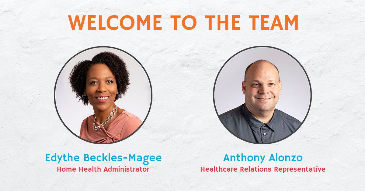 Better Life Home Health Welcomes Edythe Beckles-Magee and Anthony Alonzo